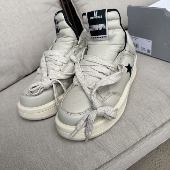 Converse TURBOWPN Low Rick Owens DRKSHDW | NEW Without Tags, Size 9.5 - Picture 4 of 12